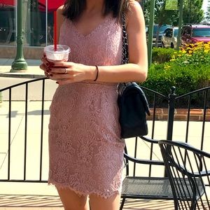 Lulu’s laced up dress